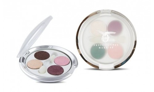 Štvorkombinácia očných tieňov